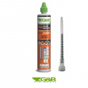 G&B MA Polyester Resin 300ml + Mixing Nozzle Box Qty-12